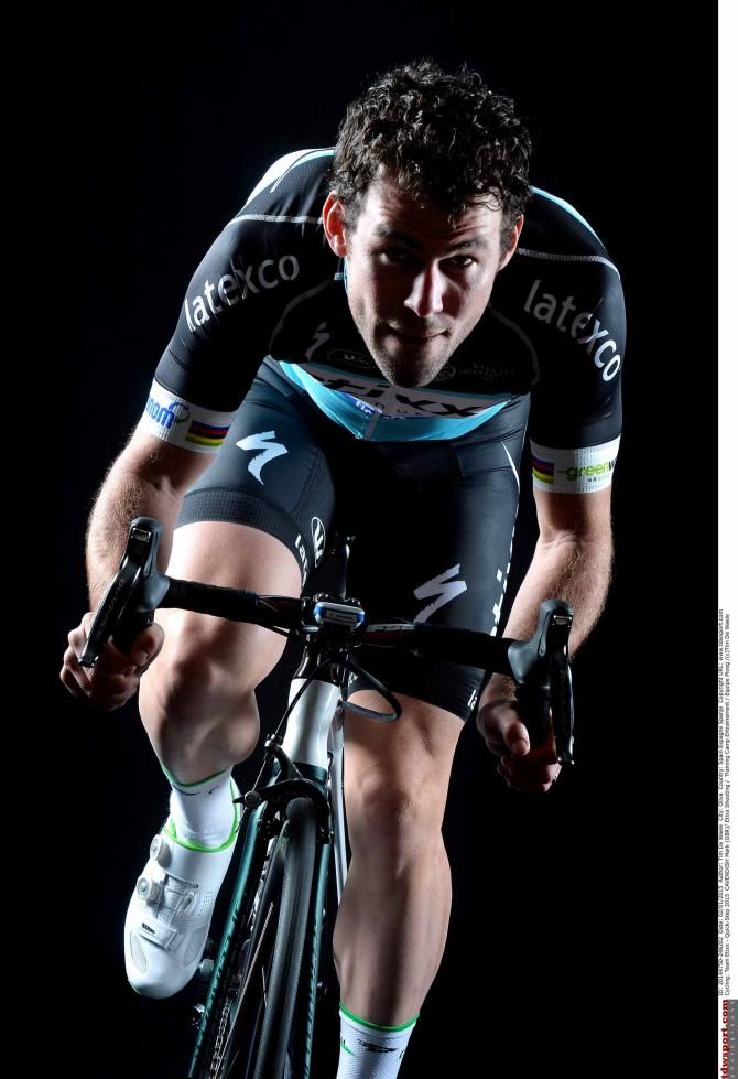 Mark Cavendish spent time on the track over the winter.