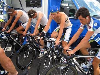The Boyz are focusing before the old-school time trial.