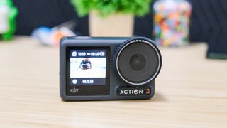 DJI Osmo Action 3 front display