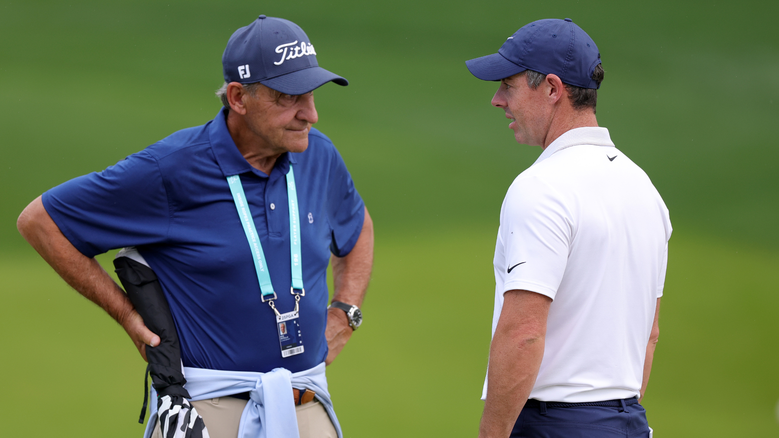 Bob Rotella and Rory McIlroy at the PGA Championship
