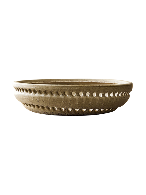 Brecken Ceramic Bowl - 14.2"D