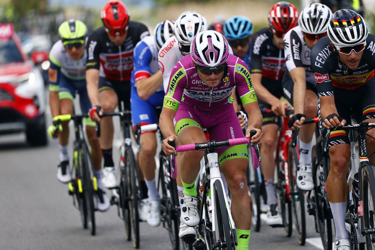 Giro d'Italia 2021 - 104th Edition - 11th stage Perugia - Montalcino 162 km - 19/05/2021 - Enrico Battaglin (ITA - Bardiani CSF Faizane') - photo Luca Bettini/BettiniPhoto&Acirc;&copy;2021