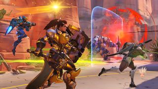 Overwatch 2 Brigitte fighting