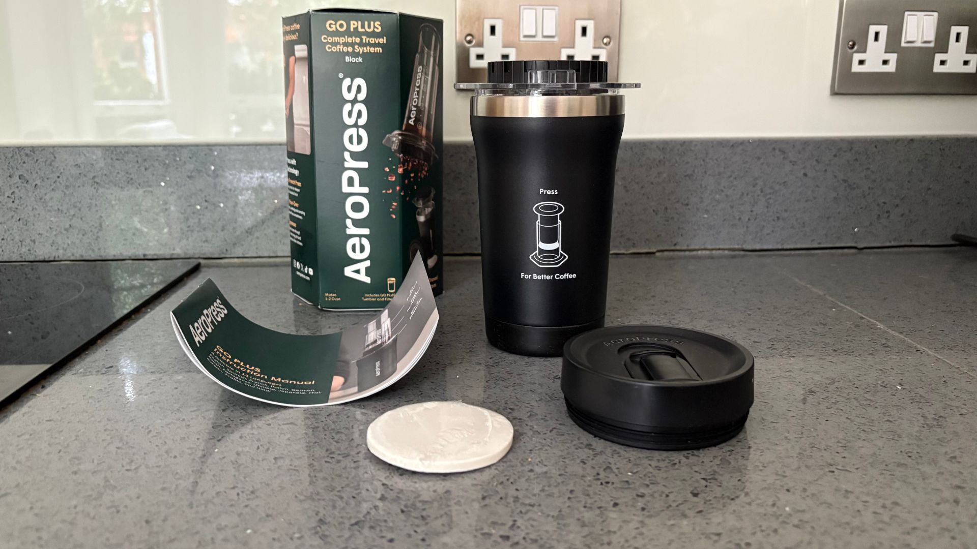 AeroPress Go Plus Portable Coffee Maker