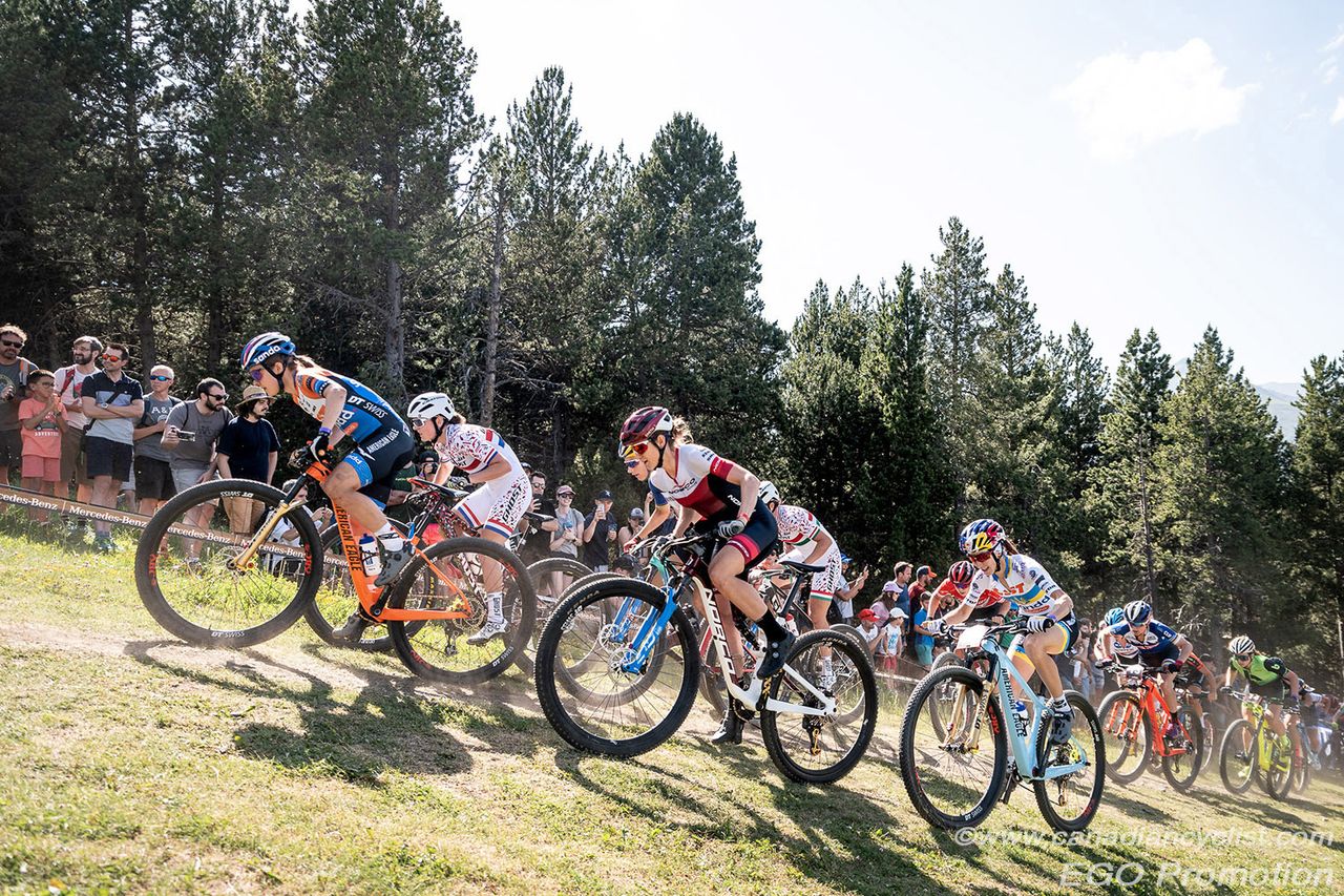 Anne Tauber, Anne Terpstra, Pauline Ferrand Prevot, Haley Smith, Yana Belomoina