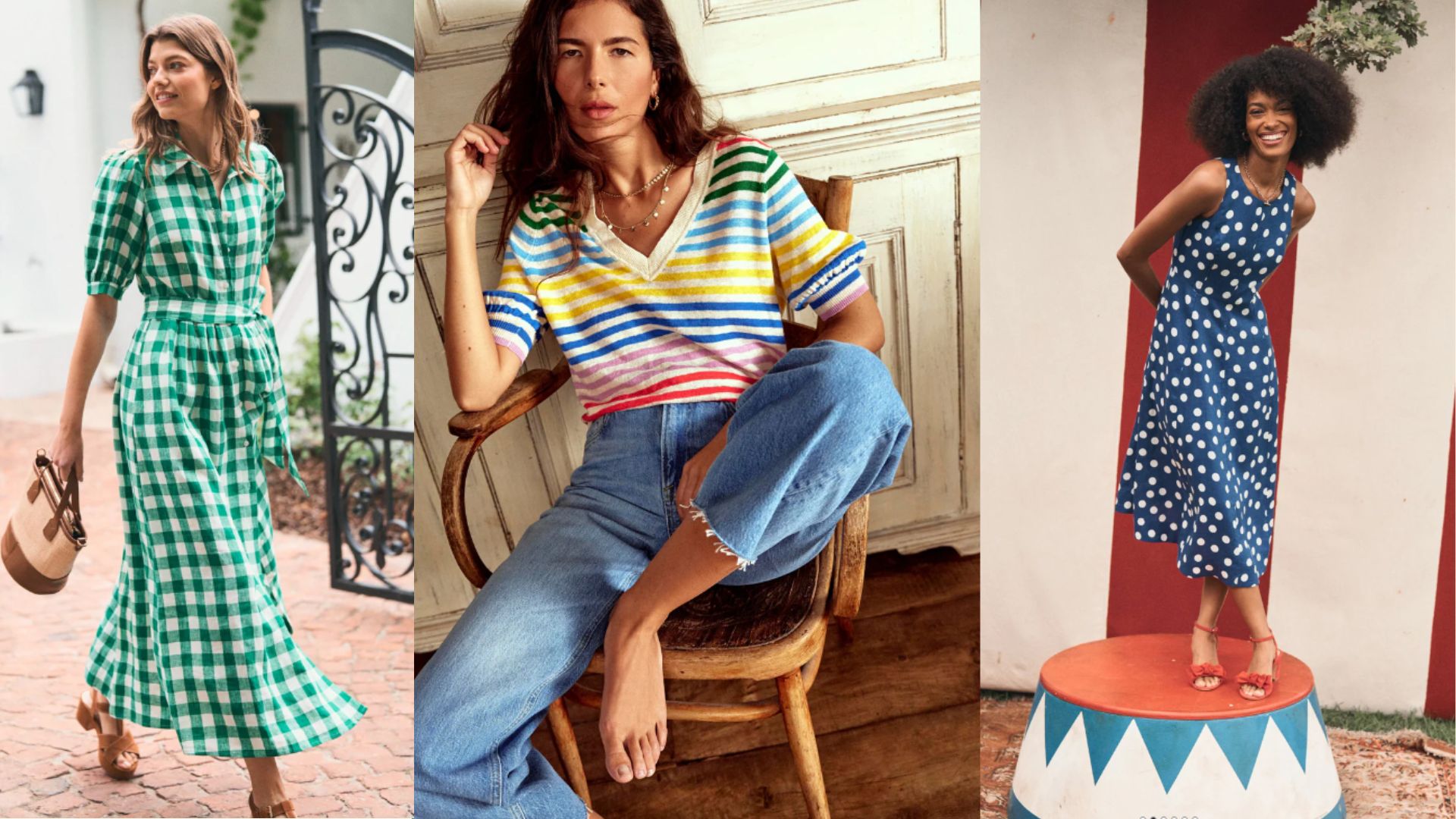 three styled Boden shots