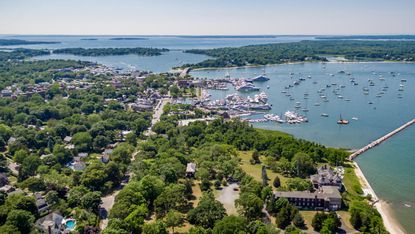 Aerial Photo of Sag Harbor, NY