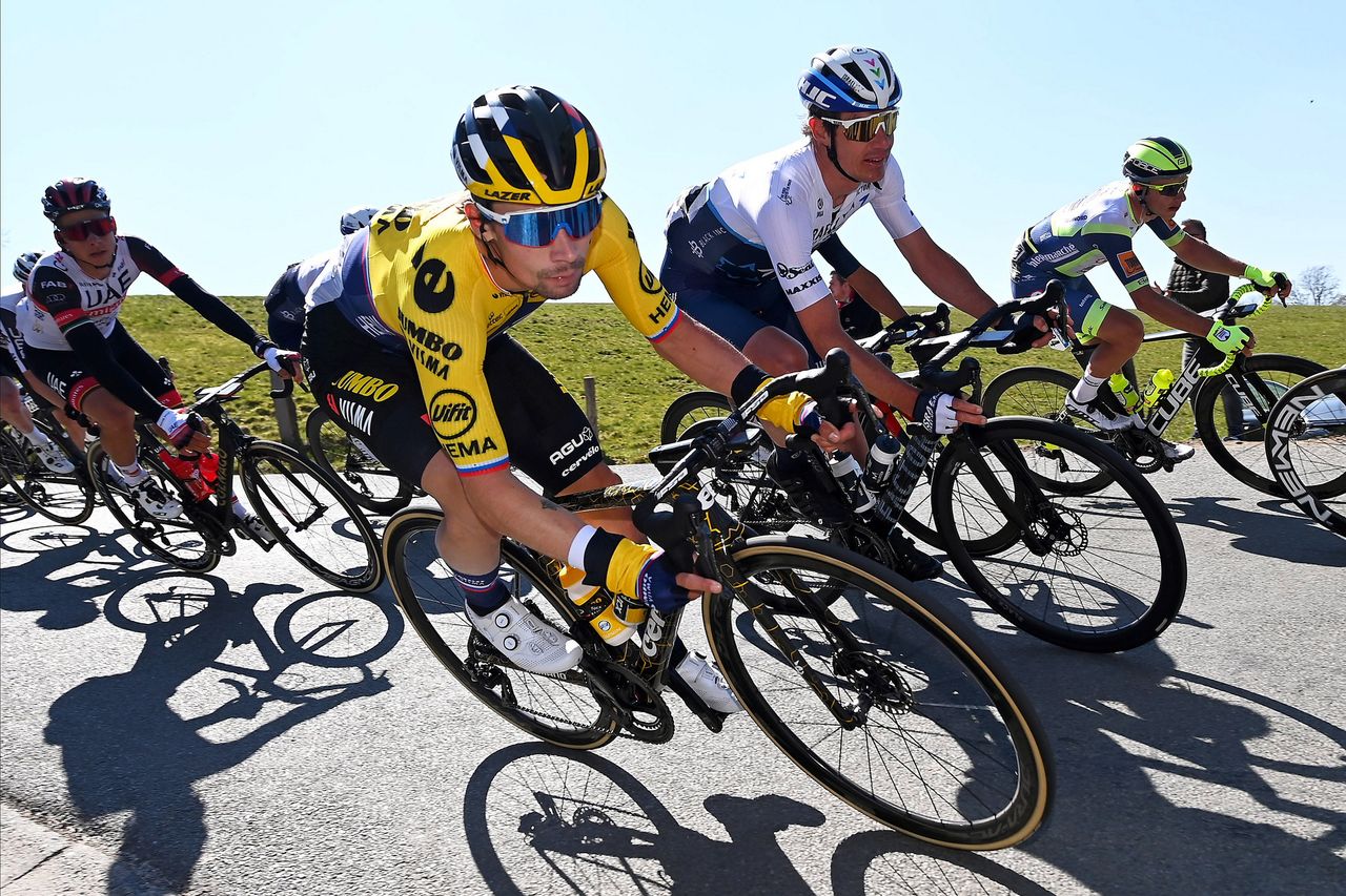 Liege - Bastogne - Liege 2021 - 107th Edition - Liege - Liege 259,1 km - 25/04/2021 - Primoz Roglic (SLO - Jumbo - Visma) - photo Vincent Kalut/PN/BettiniPhoto&Acirc;&copy;2021