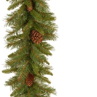 Faux evergreen Christmas garland from Amazon