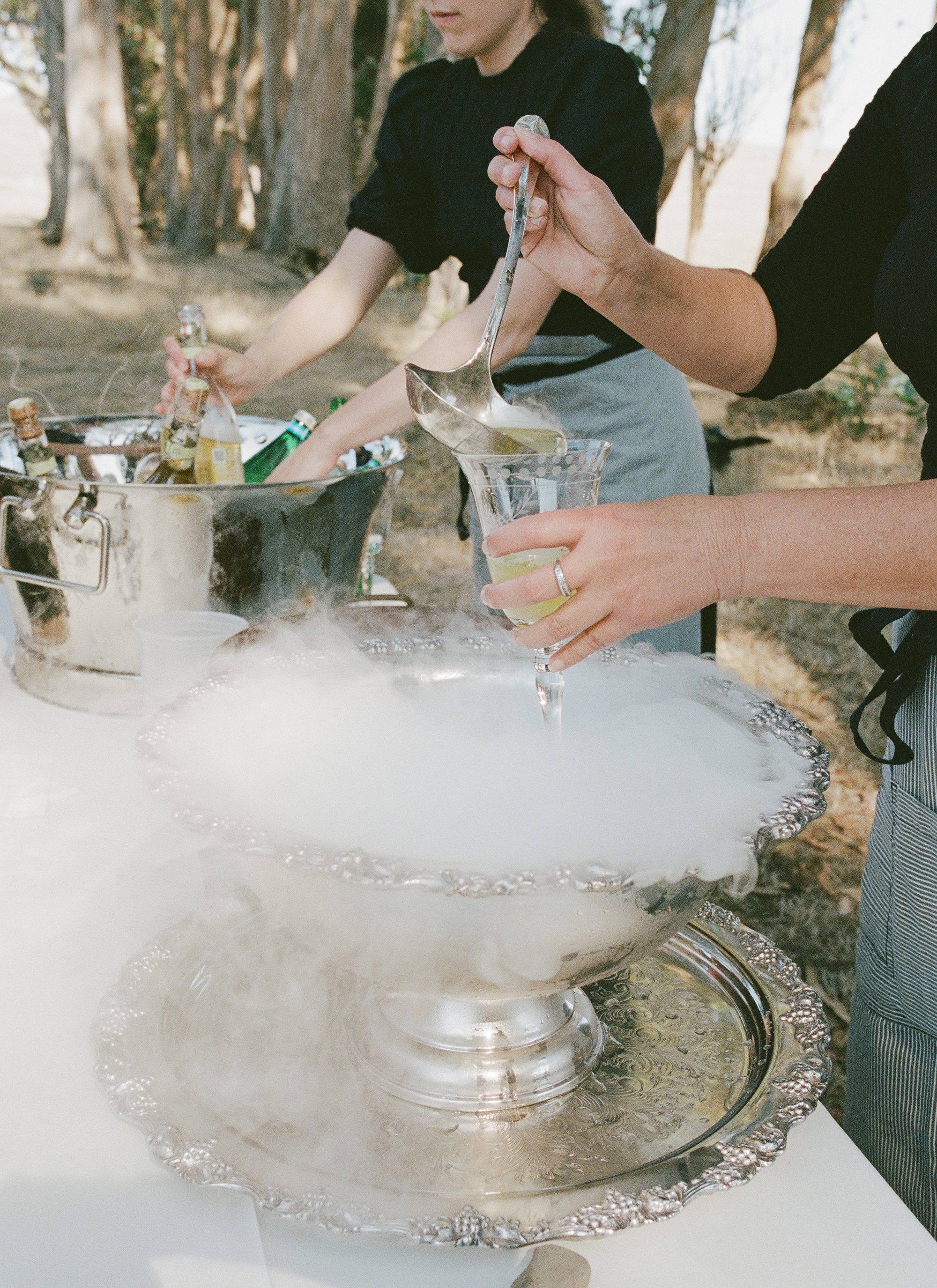 A cocktail at the ceremony.