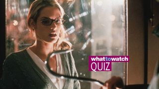 Bridgette Wilson in I Know What You Did Last Summer with What to Watch quiz logo superimposed