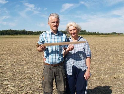 A couple casually finds a 3,000-year-old Denmark sword. 