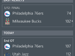 ESPN ScoreCenter