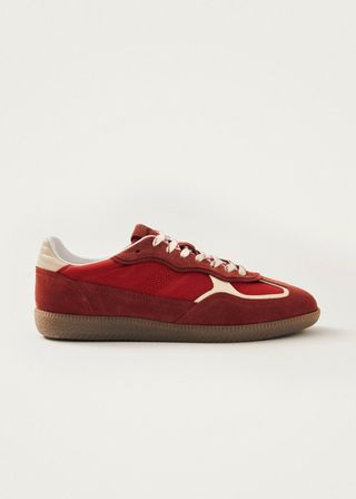 ALOHAS, Red Leather Sneakers