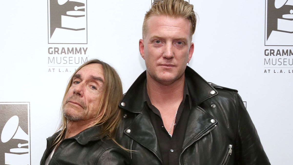 Josh Homme and Iggy Pop