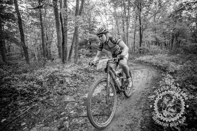 Amanda Carey (Stan's NoTubes) defends her race lead in stage 3 of the Trans-Sylvania Epic