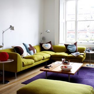 colourful living room