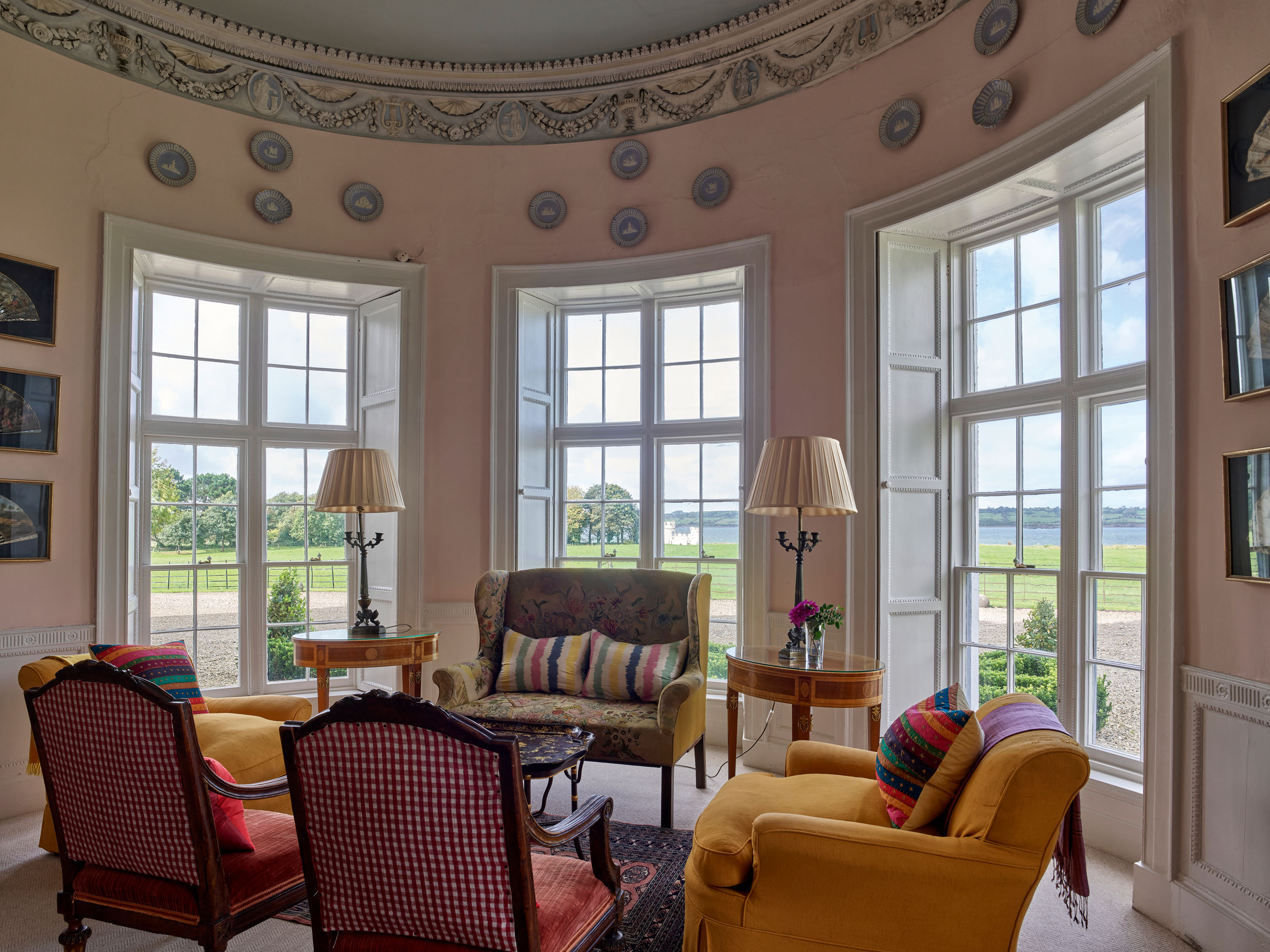 Glin Castle in south-west Ireland