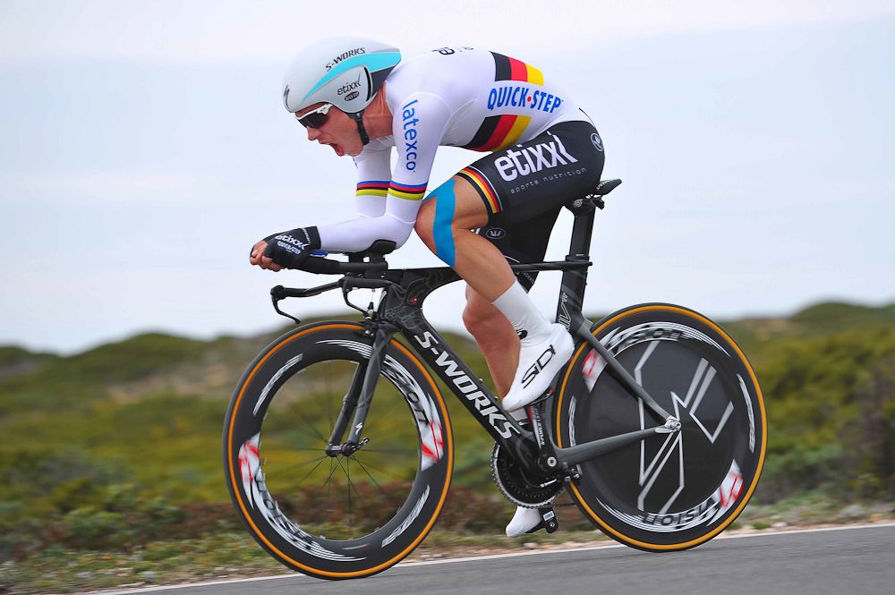 Tony Martin on his way to another time trial win.