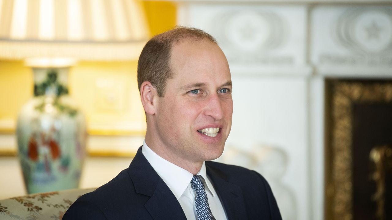 london, england january 20 prince william, duke of cambridge speaks during an audience at buckingham palace on january 20, 2020 in london, england photo by victoria jones wpa poolgetty images