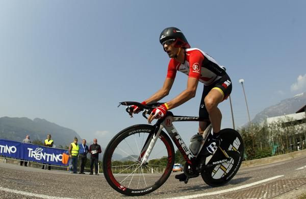 Andreas Kl&ouml;den (RadioShack) on his stage-winning time trial effort.