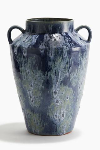 H&M Home Large reactive-glaze vase