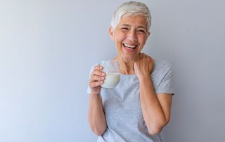Woman-drinking-milk-foods-that-boost-energy