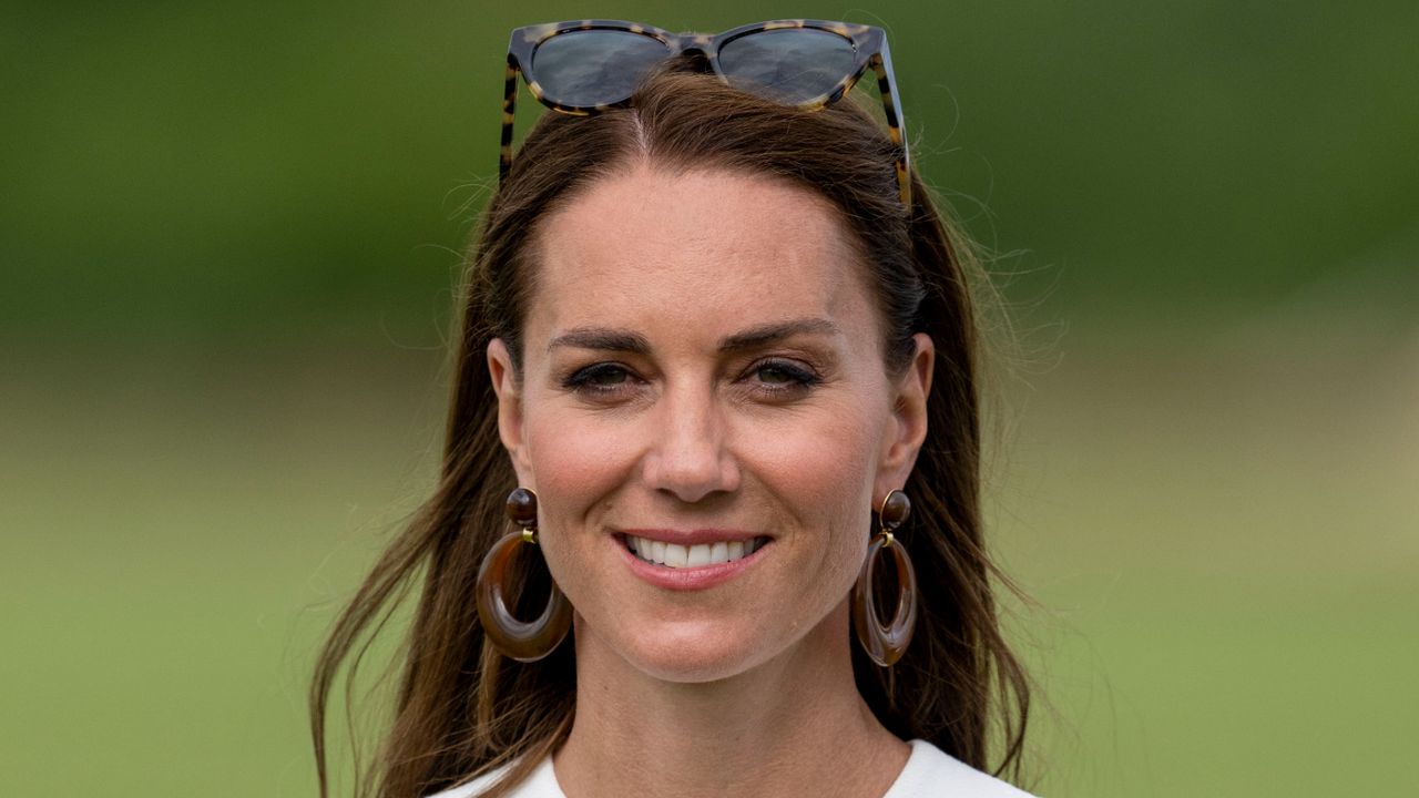 Kate Middleton&#039;s social media trick revealed, seen here during the Out-Sourcing Inc. Royal Charity Polo Cup 2022 at Guards Polo Club on July 6, 2022 in Egham, England.