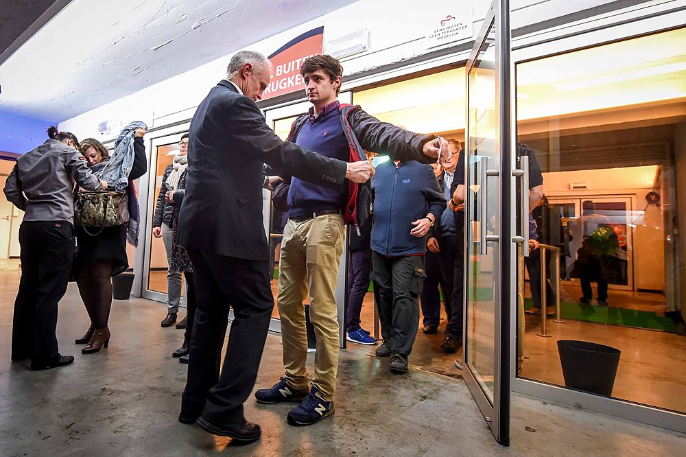 Security measurements at Gent Six Day