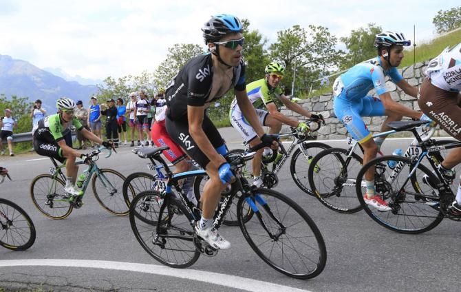 Philippe Deignan (Sky) went on the attack