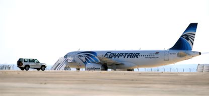 The hijacked EgyptAir flight