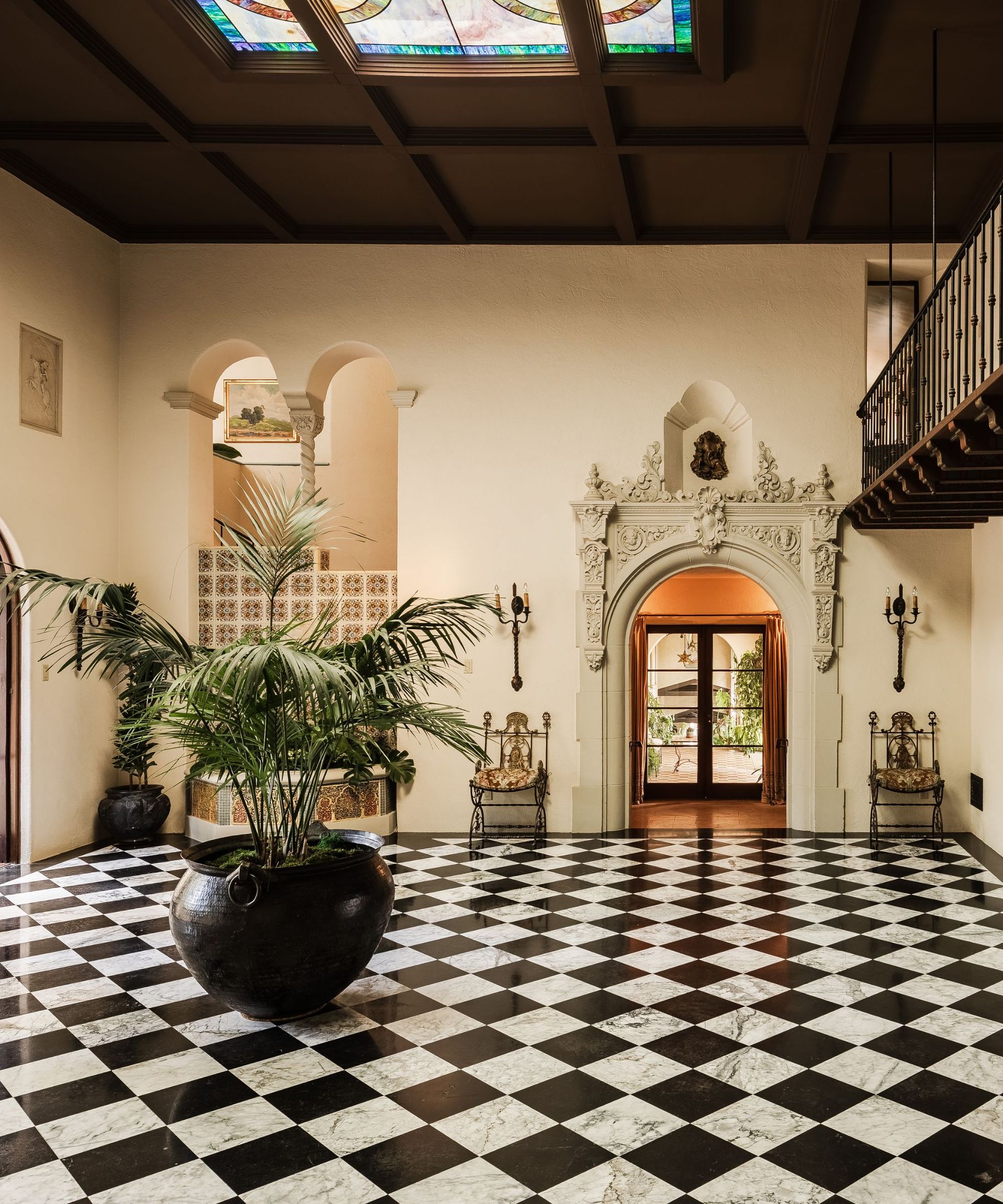 Dennis Morgan's entryway