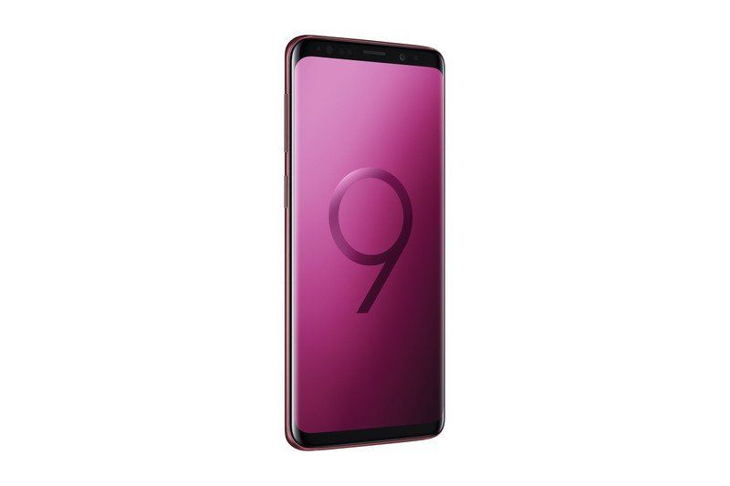 Burgundy Red Galaxy S9 and S9+