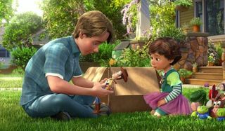 Andy and Bonnie in Toy Story 3
