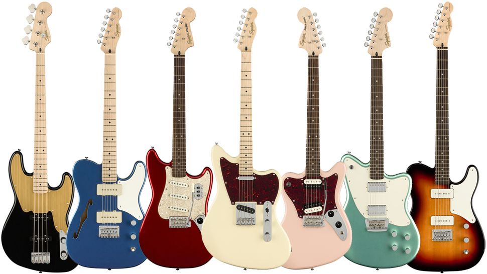 Hear Squier's newly revived Paranormal Series guitars in action ...