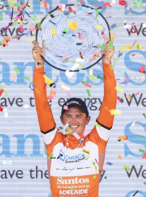 The 2014 Tour Down Under champion Simon Gerrans (Orica-GreenEdge)