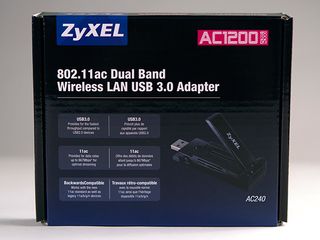 Figure 20 - Outside box of the ZyXEL AC240.