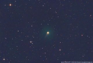 Comet C/2022 E3 ZTF photographed on Nov. 26, 2022 from Yellow Springs, Ohio.