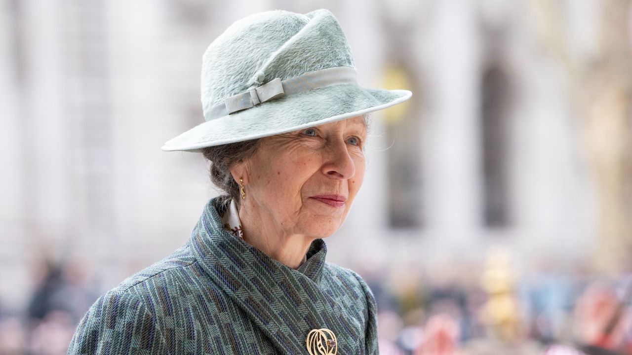 Princess Anne returned to her old school for an appearance this week