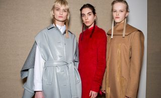 Ports 1961 A/W 2019 back stage models