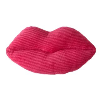 Lips Shaped Throw Pillow
