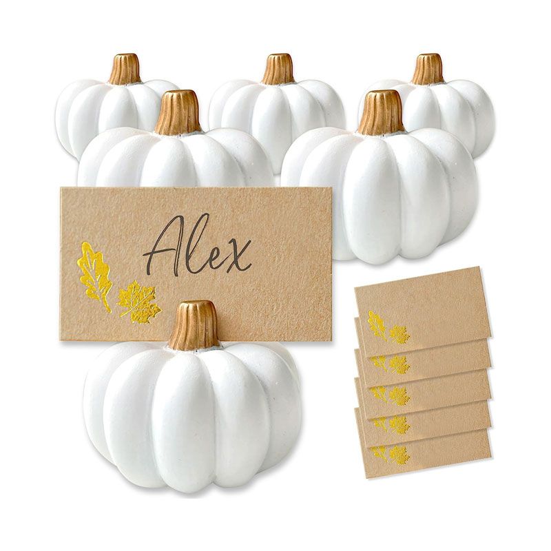 Amazon pumpkin place card holders