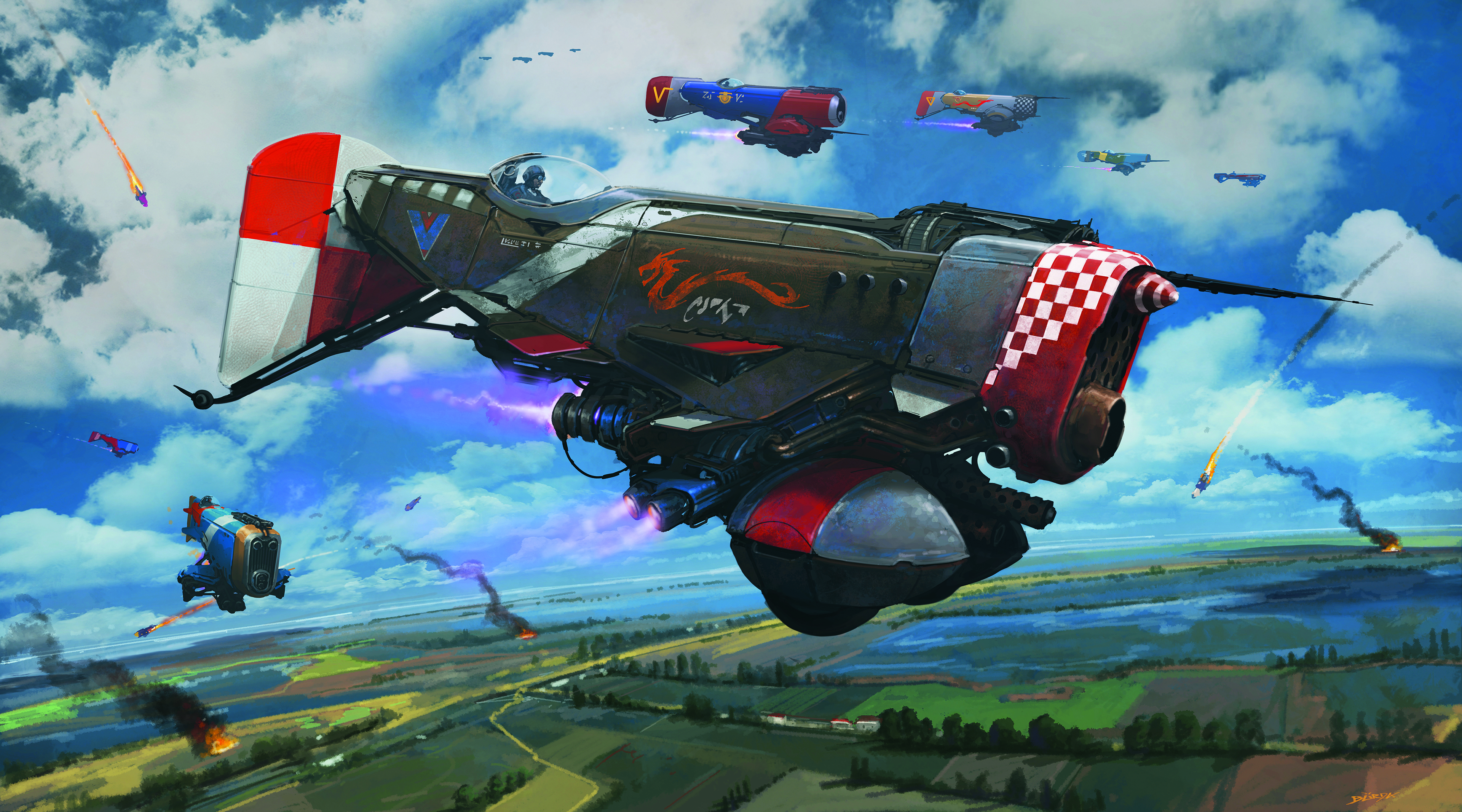 Alejandro Burdisio uses rough geometric sketches to put things in their place.