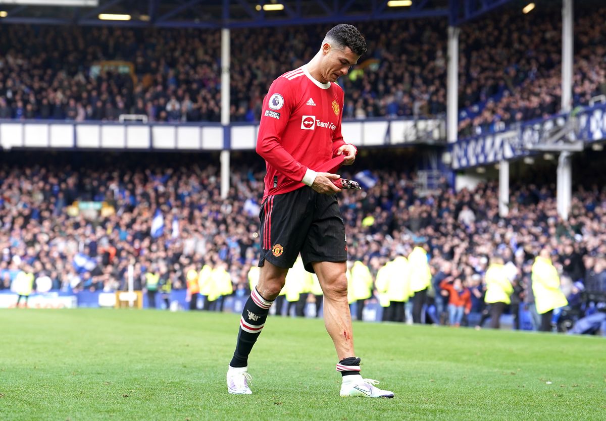 Cristiano Ronaldo given police caution after incident at Everton match