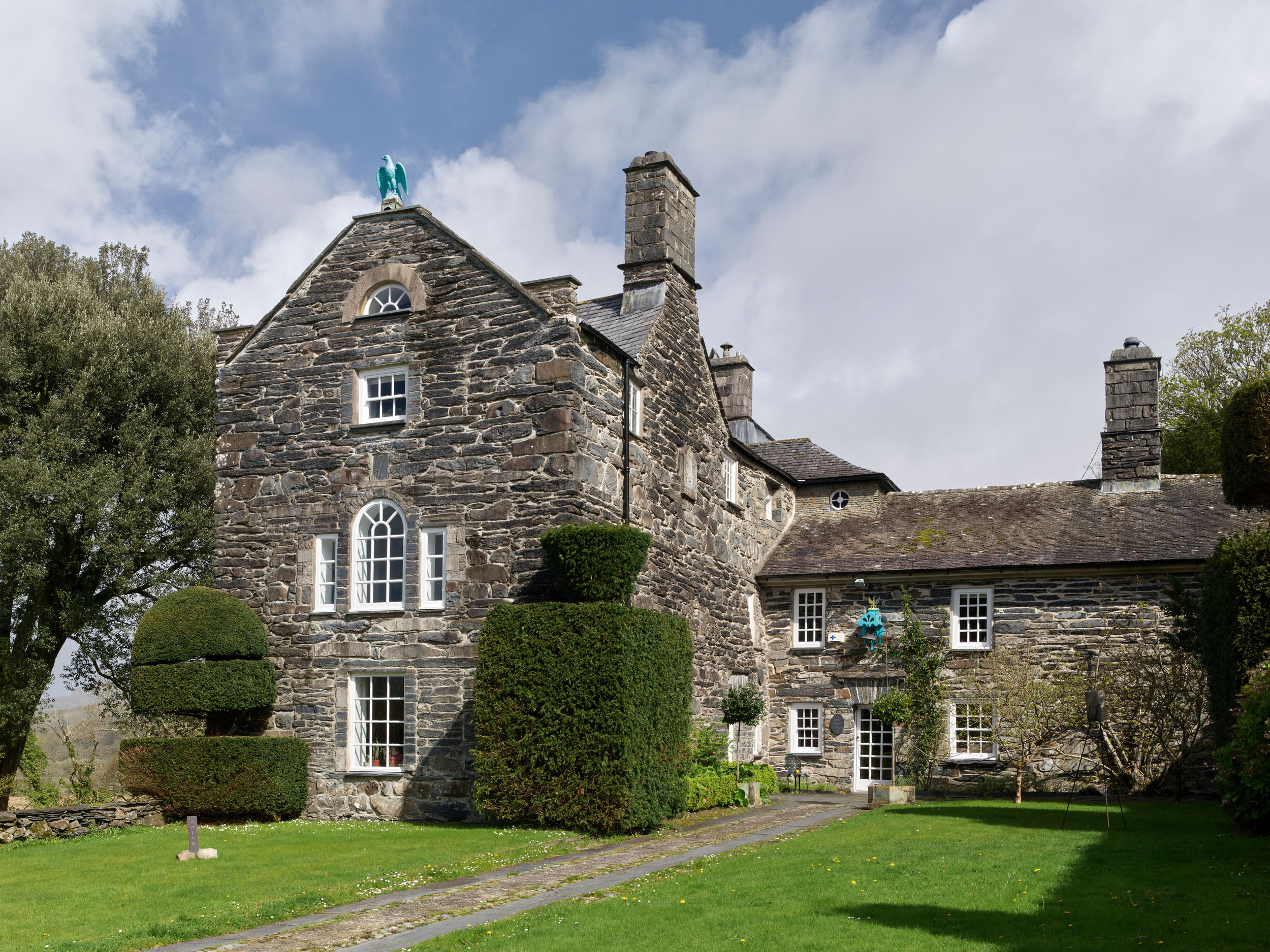 Plas Brondanw as pictured in Country Life