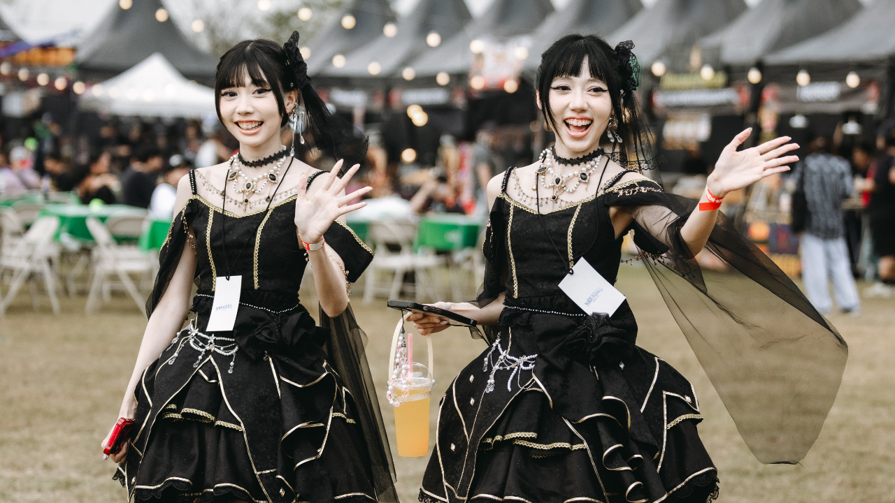 Fans at Rock Alarm festival