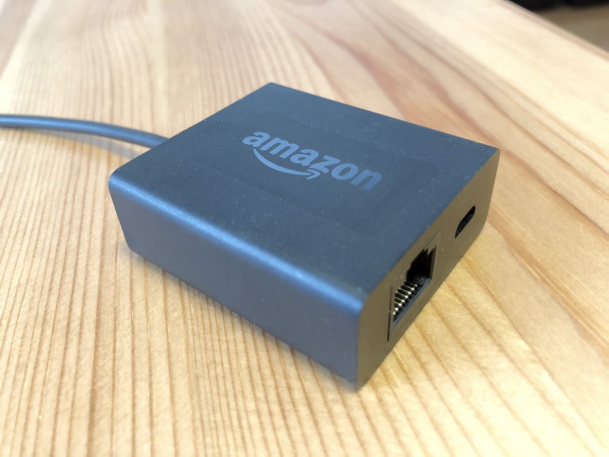 Connect Firestick to a Wired Ethernet network 