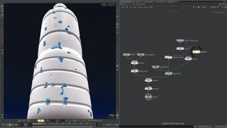 Houdini software: Condensation tool