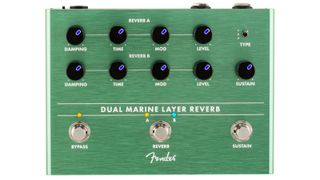 Best reverb pedals: Fender Dual Marine Layer