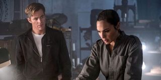 Gal Gadot and Chris Pine in Wonder Woman 1984